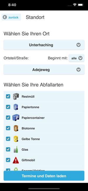 Unterhaching Abfall-App(圖2)-速報App