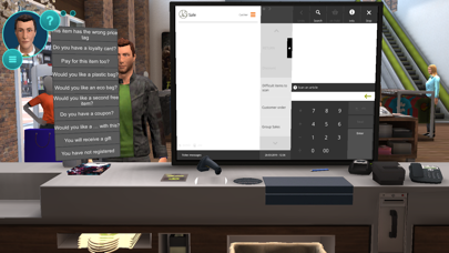 Virtual Skillslab Cashier Game screenshot 4
