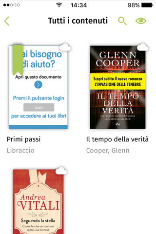 Libraccio by tolino screenshot 2