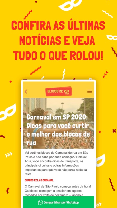 How to cancel & delete Blocos de Rua Carnaval 2020 from iphone & ipad 4