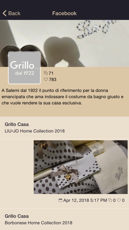 Grillo dal 1922