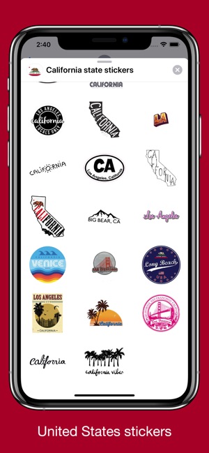 California emojis USA stickers(圖3)-速報App