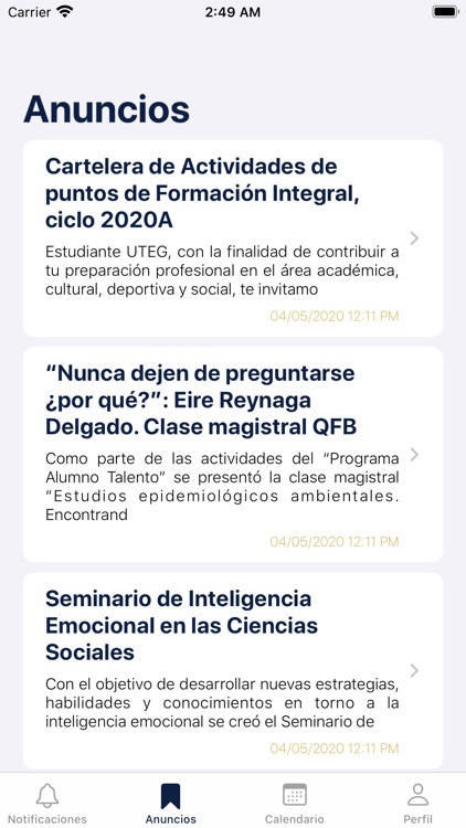 Centro Universitario UTEG screenshot-3