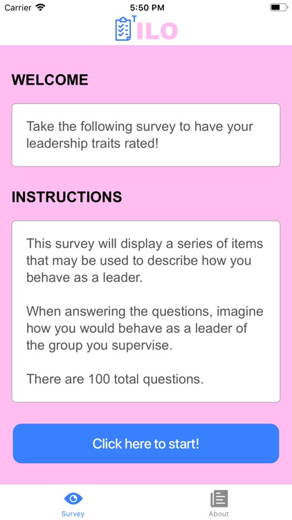 Tilo: Leadership Questionnaire