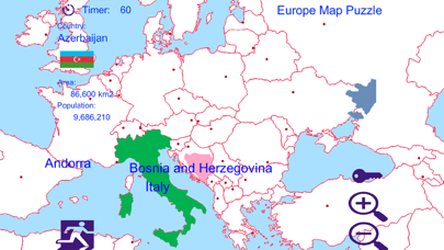 Europe Map Puzzle screenshot 4
