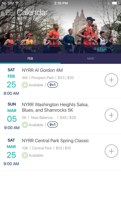 NYRR App