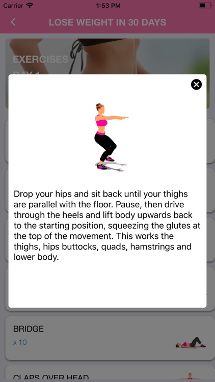 Fitness Workout for Woman screenshot-3
