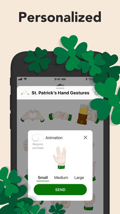 Saint Patrick Hand Gestures screenshot 2