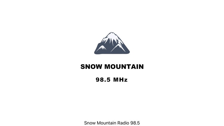 Snow Mountain Radio