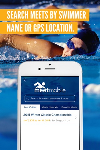 Meet Mobile: Swim screenshot 3