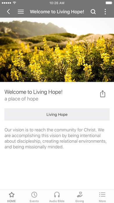 Living Hope Community Chruch screenshot 3