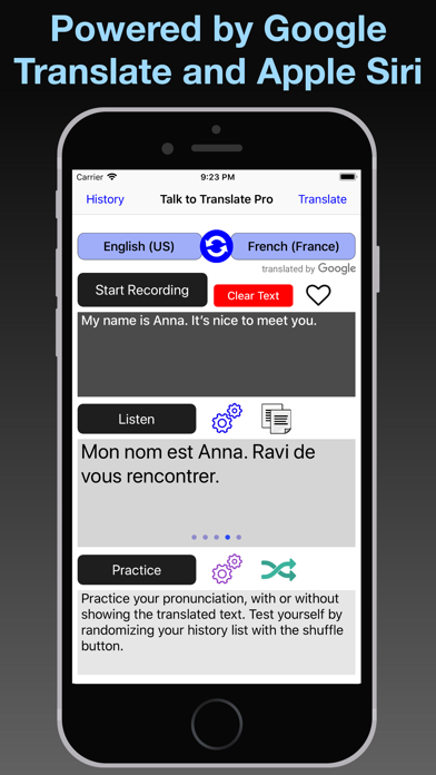T2T Pro: Speech Translation Screenshot 8