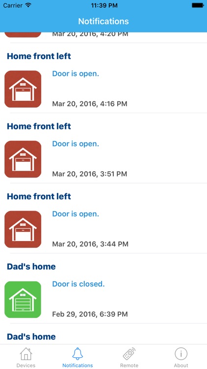 GarageDoorBuddy Monitor