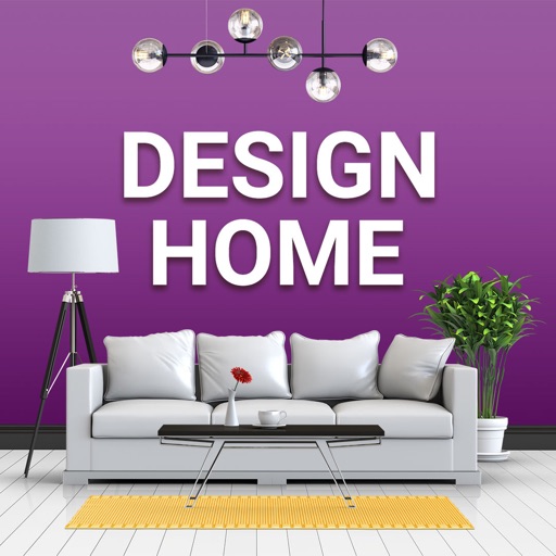 every home design makeover level shown