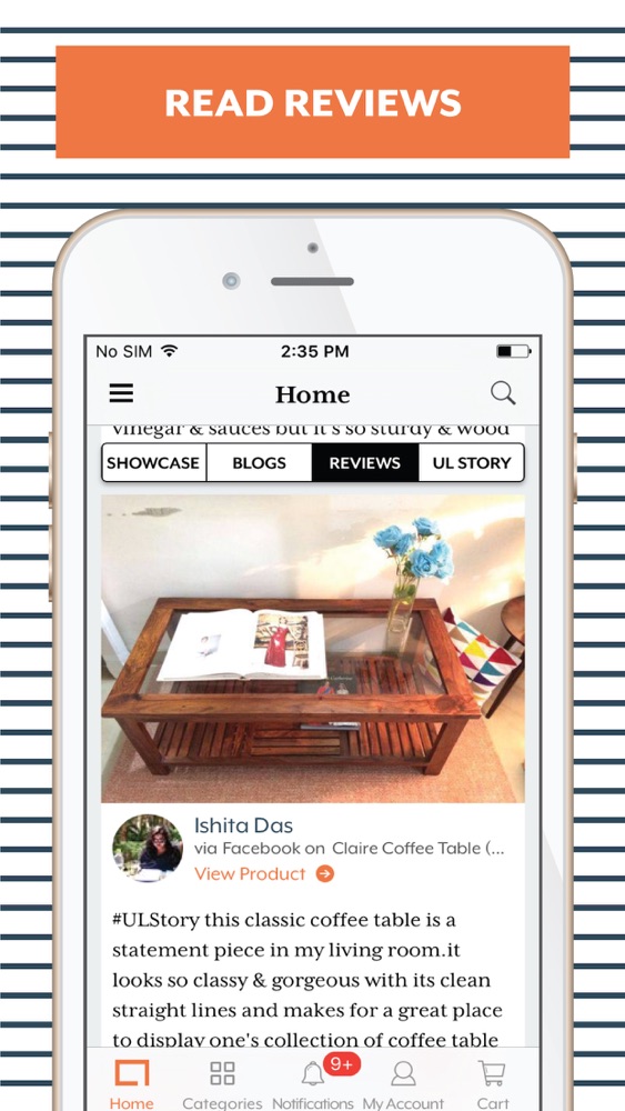Urban Ladder App For Iphone Free, Urban Ladder Claire Coffee Table