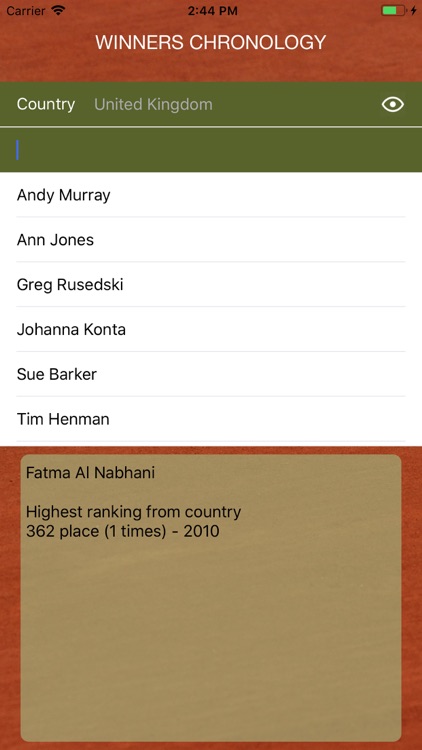 World Tennis Winners: Open Era screenshot-7