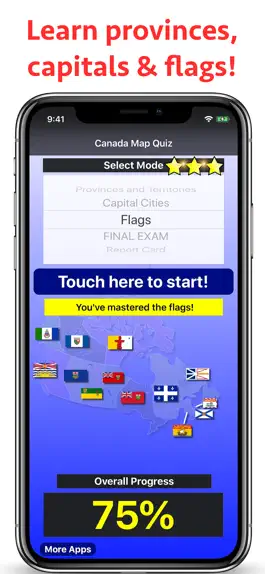 Game screenshot Canada Map Quiz: Education Ed. apk