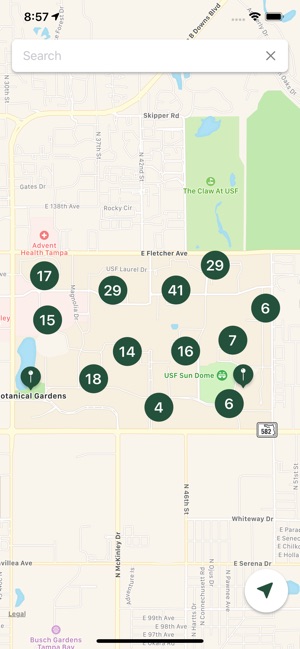 USF Campus Maps