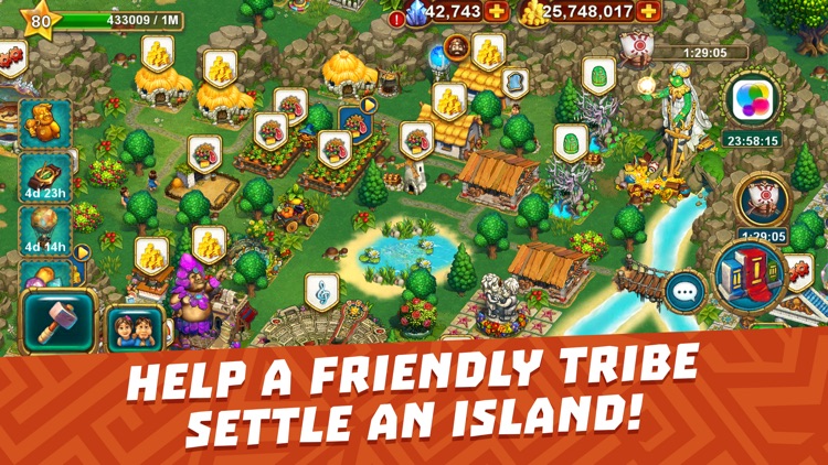 The Tribez: Build a Village screenshot-1