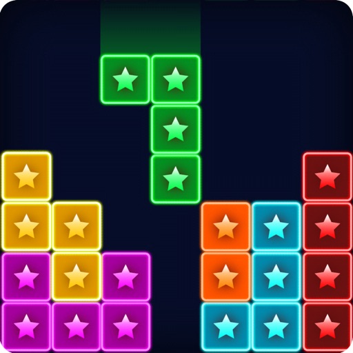 Glow Block Game Icon