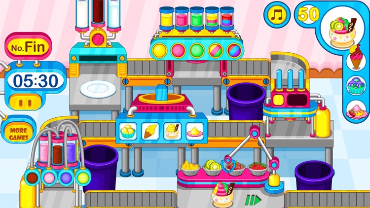 Cooking colorful ice cream screenshot-5