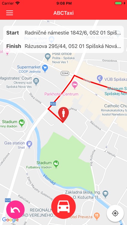 ABC TAXI Spišská Nová Ves screenshot-5