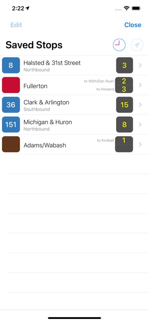 Transit Stop: CTA Tracker.(圖7)-速報App