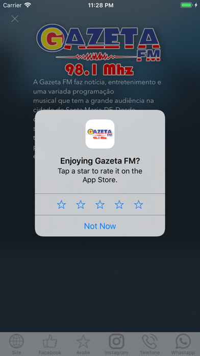 Gazeta FM - Brasília-DF screenshot 4