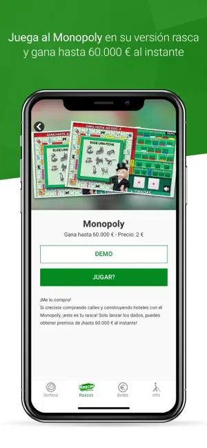 Bild 9 JuegosONCE: Sorteos de la ONCE iphone