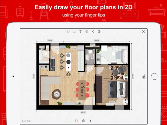 Roomle 3D floorplanner for home & office designs screenshot
