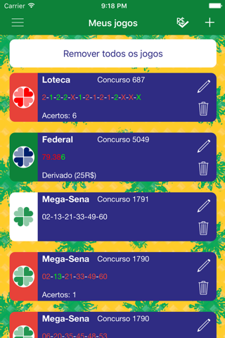 Resultados Loterias da Caixa screenshot 2