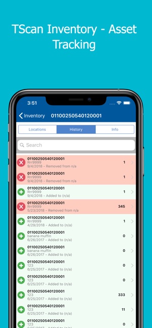 TScan Inventory Asset Tracking