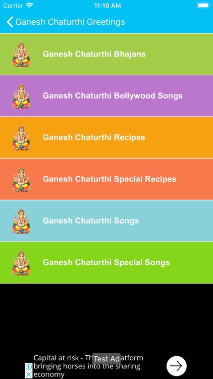 Ganesh Chaturthi Greeting Card screenshot-3