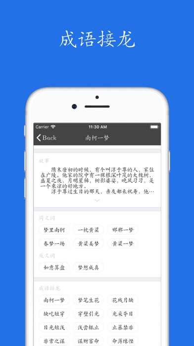 成语小册 - 别具一格的离线成语字典 screenshot 4