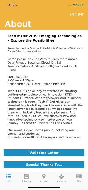 WICT Philadelphia Tech It Out(圖1)-速報App