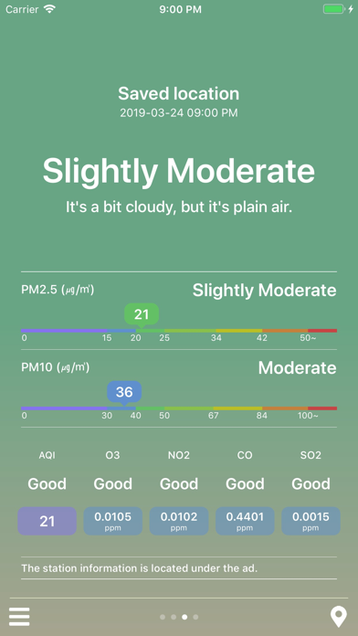 MiseNo - Air Quality Forecast screenshot 3