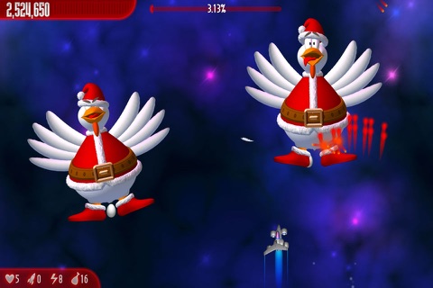 Chicken Invaders 3 Xmas - náhled