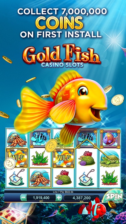 Gold Fish Slots Casino Games screenshot-0