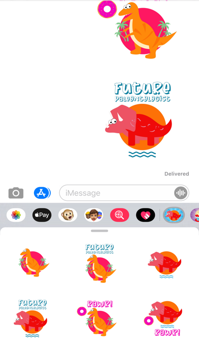 How to cancel & delete Dino-Mite! Dinosaur Emoji from iphone & ipad 2