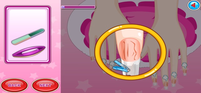 My Fashion Nail Salon Game(圖2)-速報App