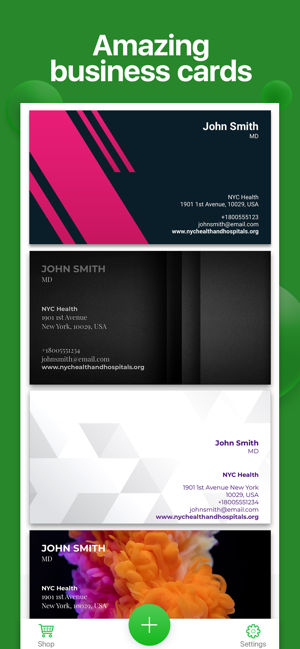 Design Visiting Business Cards