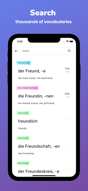 Memorize: Learn German Words(圖4)-速報App