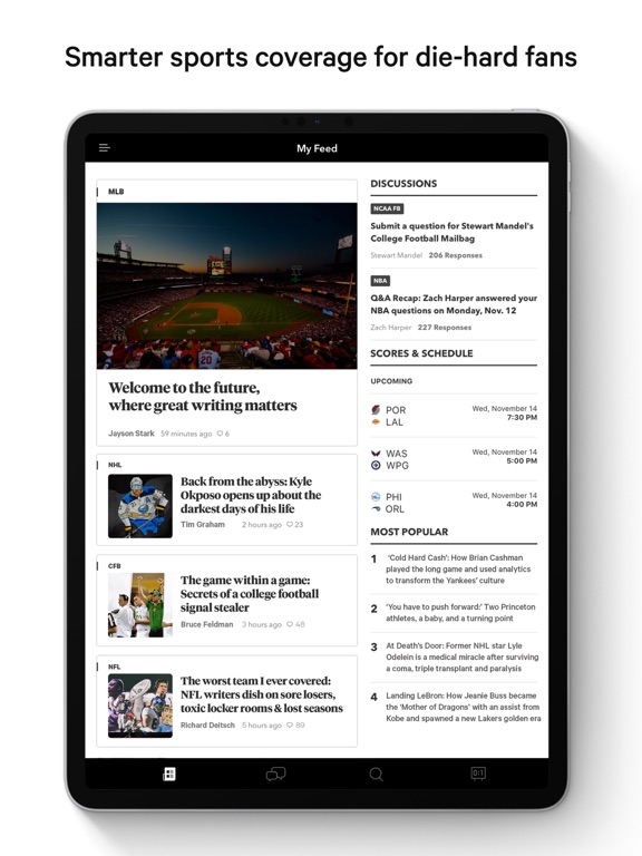 The Athletic: Sports Coverage screenshot