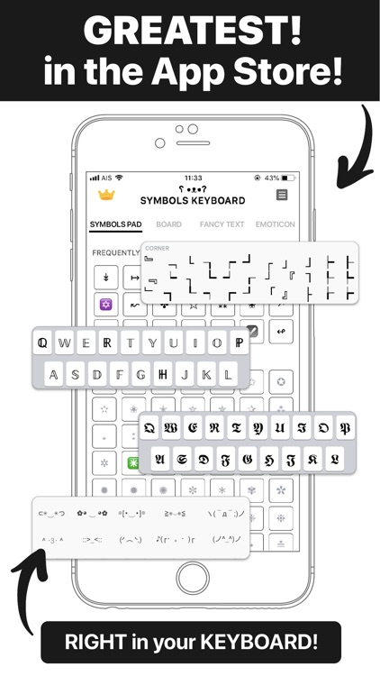 All Symbol Keyboard Fonts screenshot-7