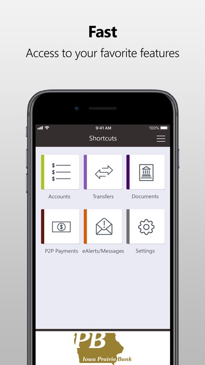 Iowa Prairie Bank Mobile screenshot-3