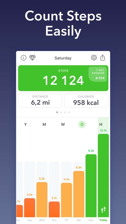 Stepz - Step Counter & Tracker screenshot-0