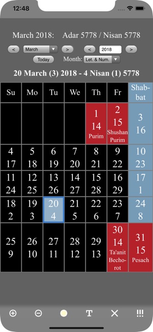 Jewish Calendar and Holidays L(圖2)-速報App