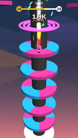 Game screenshot Color Crush - Helix Fall apk