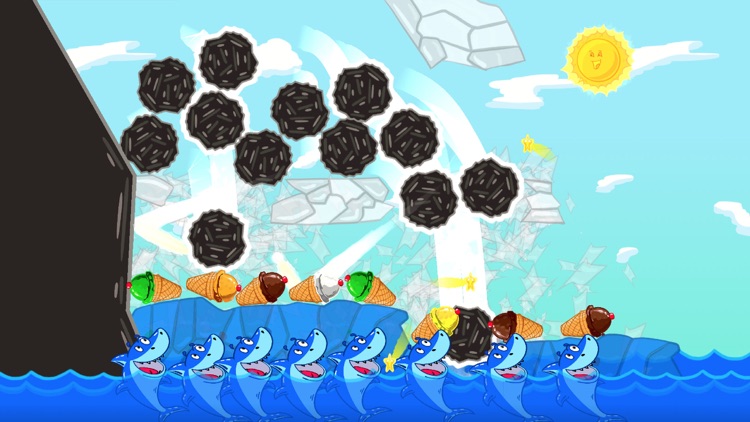Ice Cream Mixer: Shark Games L screenshot-3