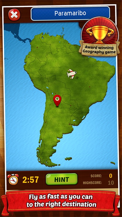 GeoFlight South America Pro screenshot-0